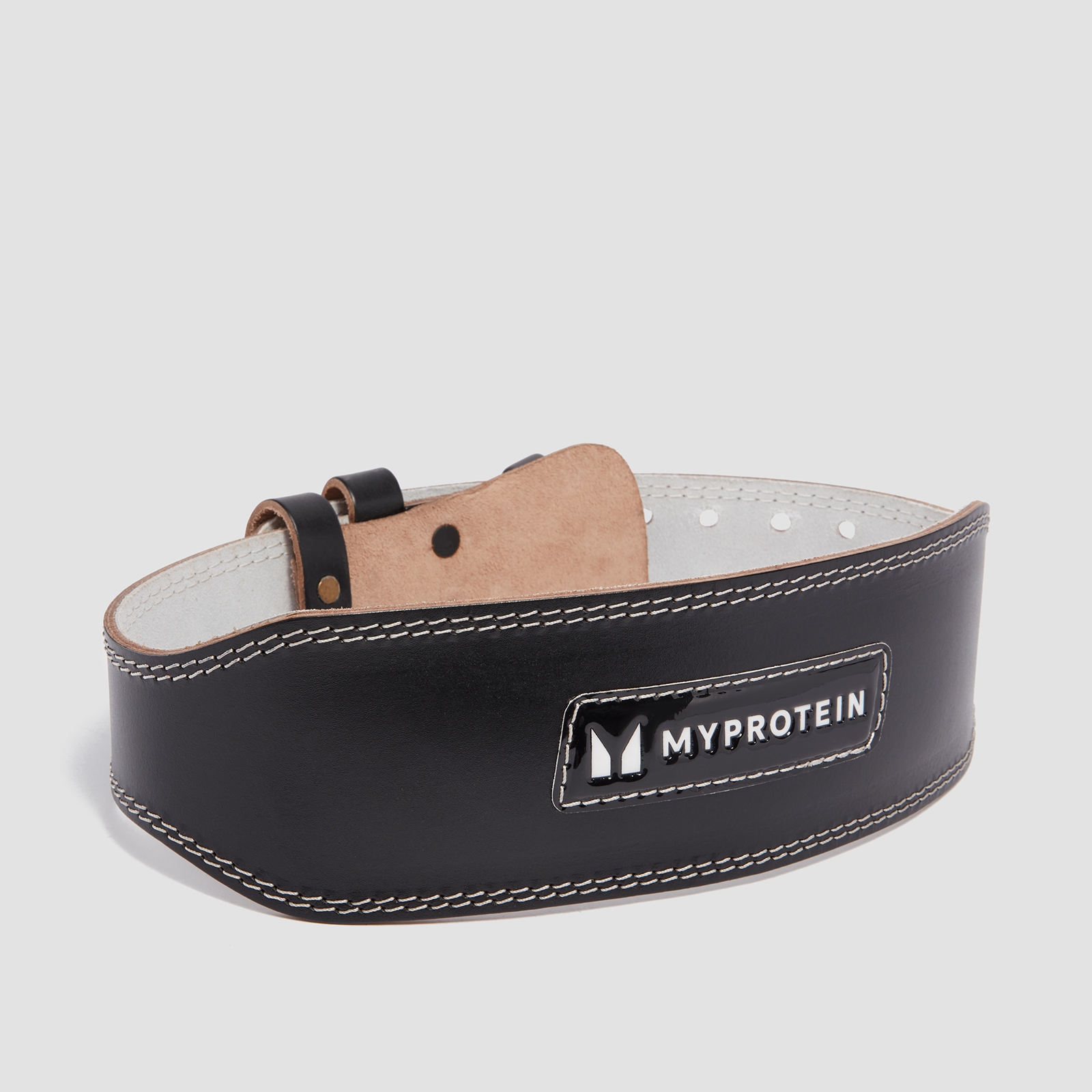 Leather Lifting Belt - Black - Large