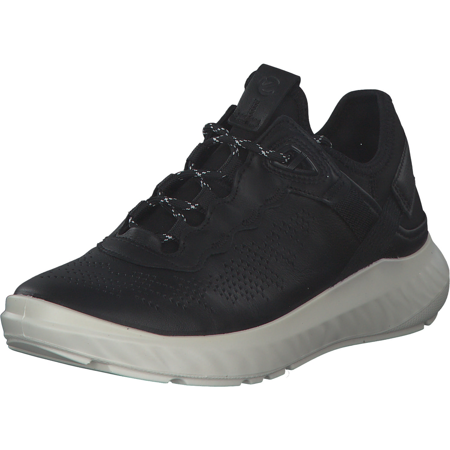 Ecco ATH 834713, Sneakers Low, Damen, Schwarz