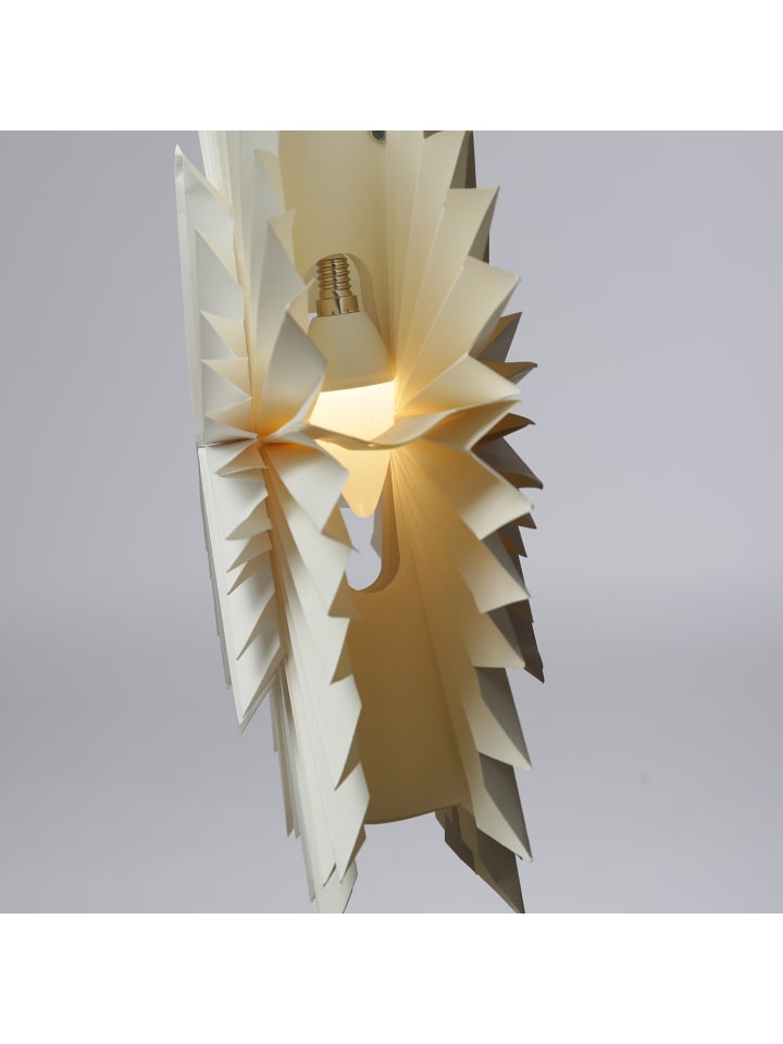 MARELIDA LED Papierstern EISBLUME Weihnachtsstern beleuchtet D: 60cm in weiß günstig kaufen onesize