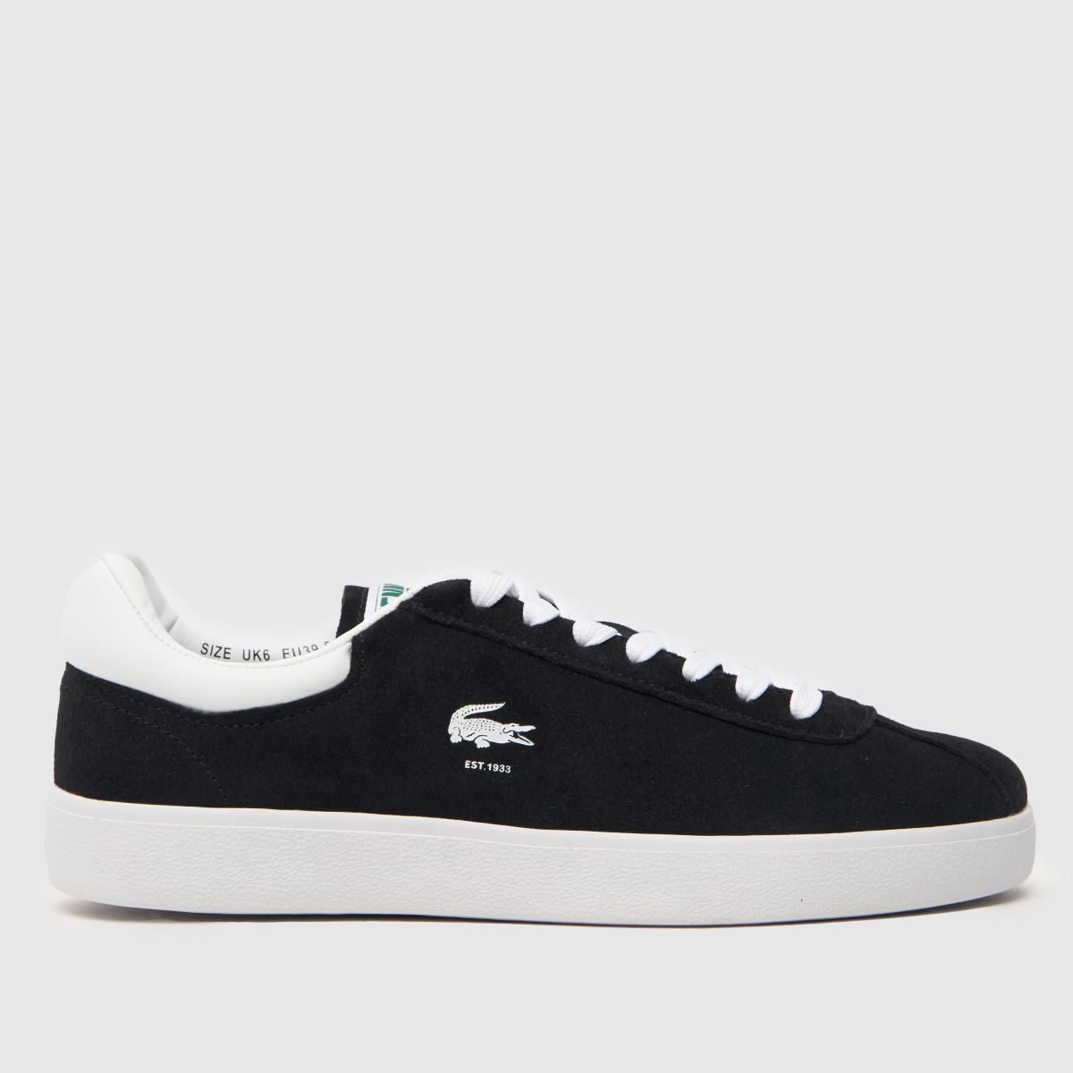 Lacoste baseshot sportcipők fekete-fehérben