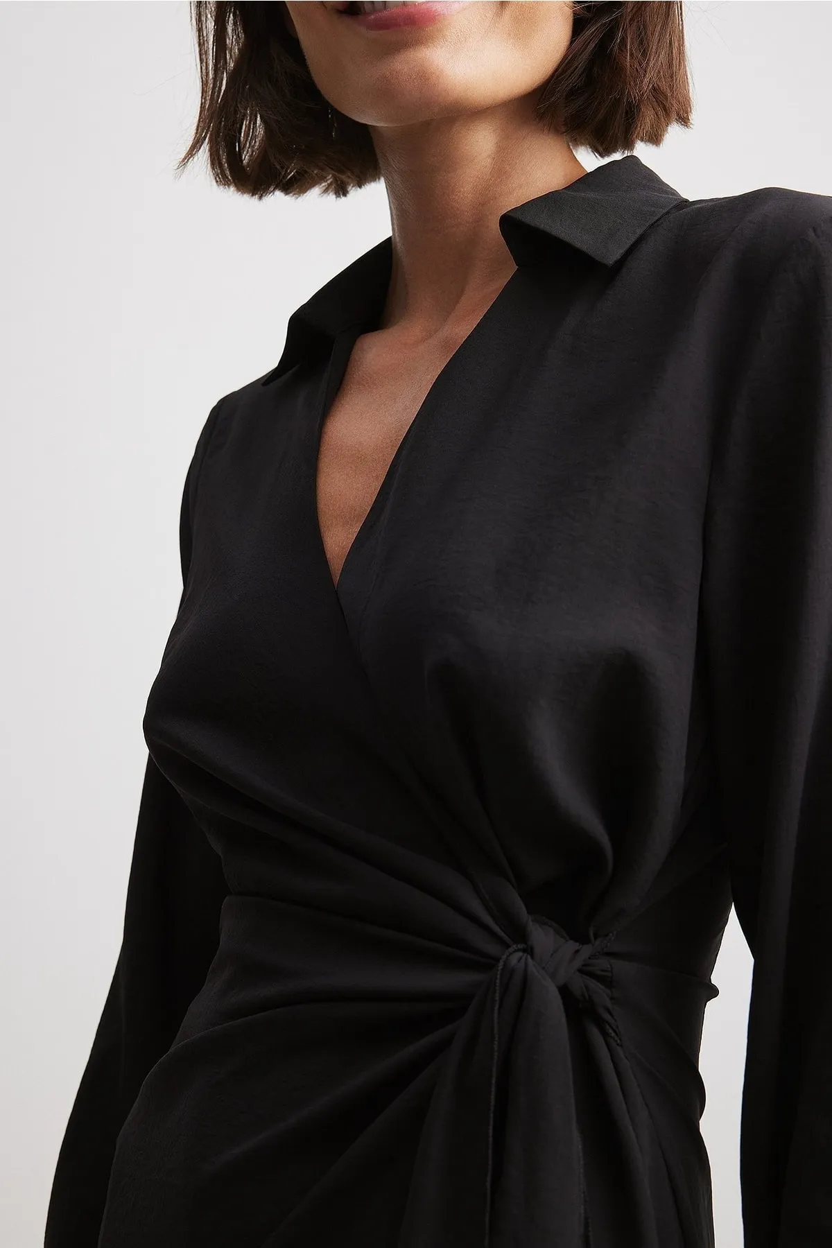 NA-KD  Kleid - Schwarz - Basic