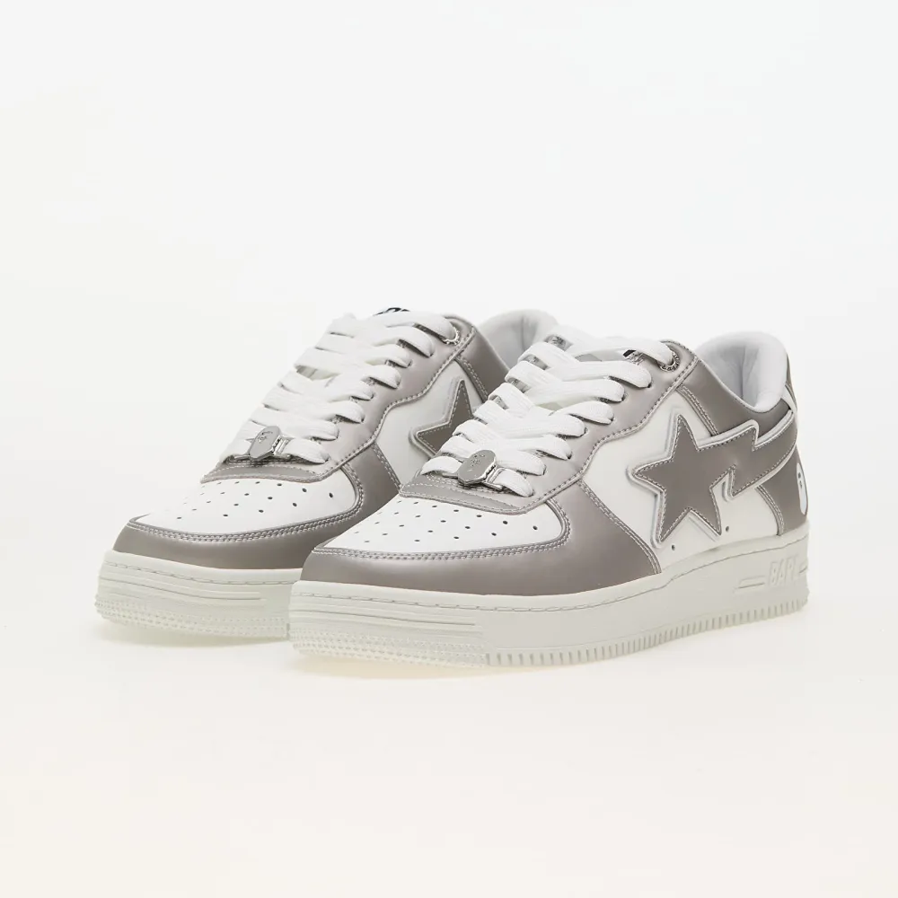 A Bathing Ape Bape Sta 4 M1 Silver 001FWJ801053ISVR / grau