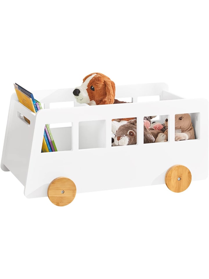 SoBuy Kinderregal in Weiß - (B)68 x (H)33 x (T)43cm günstig kaufen onesize