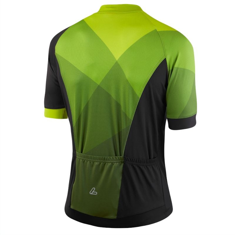 Löffler FZ Hotbond grün schwarzes Herren-Radtrikot
