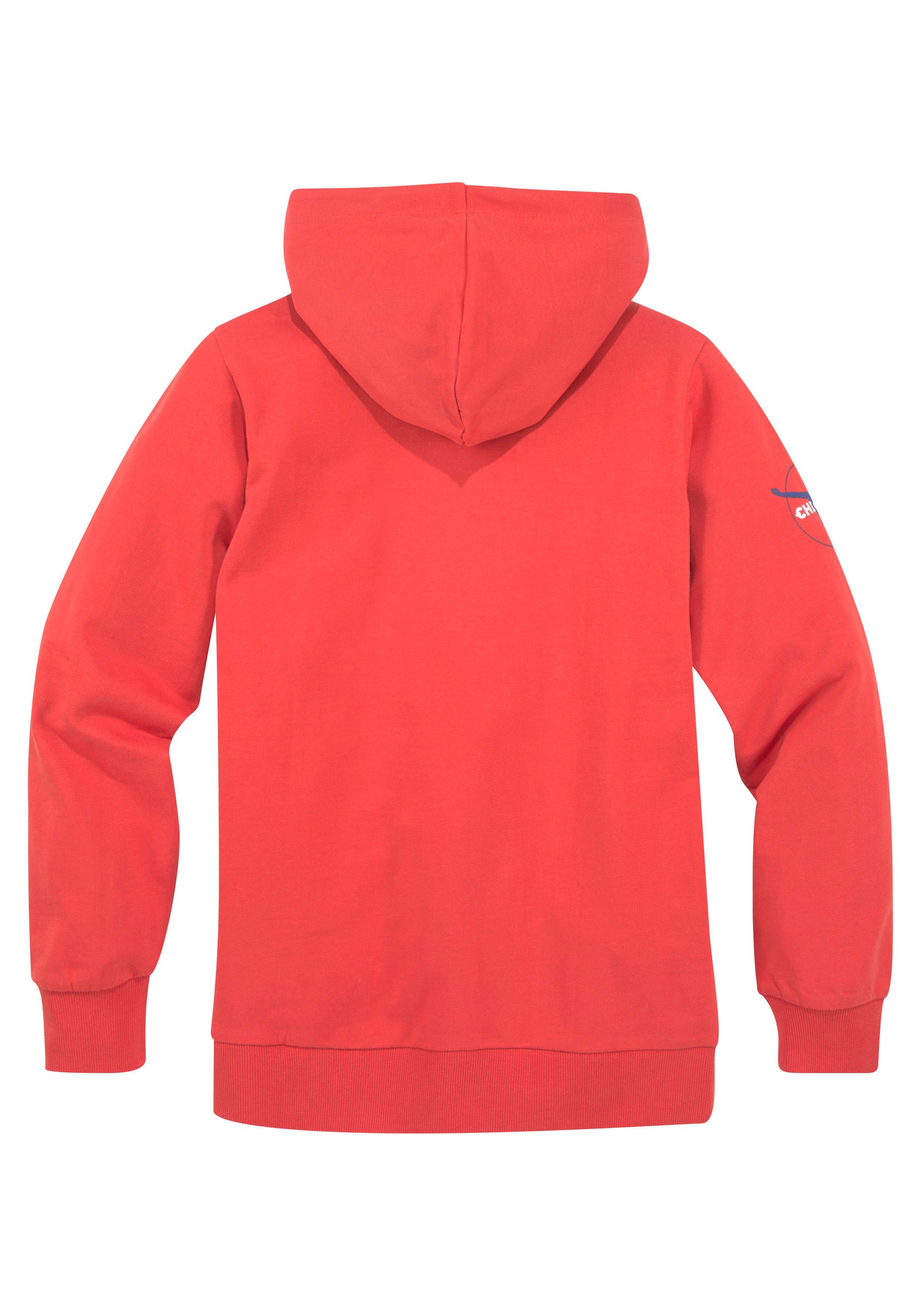 Chiemsee Kapuzensweatshirt mit Kontrast-Futter