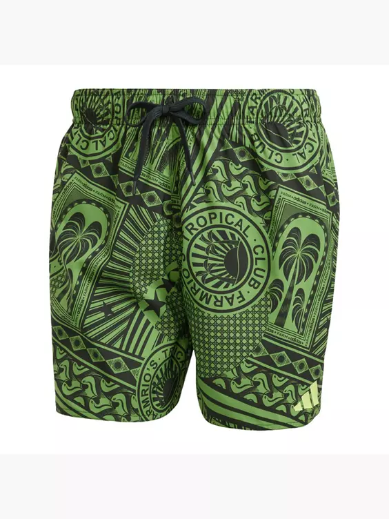 adidas adidas x FARM 3-Streifen 5-Inch Badeshorts