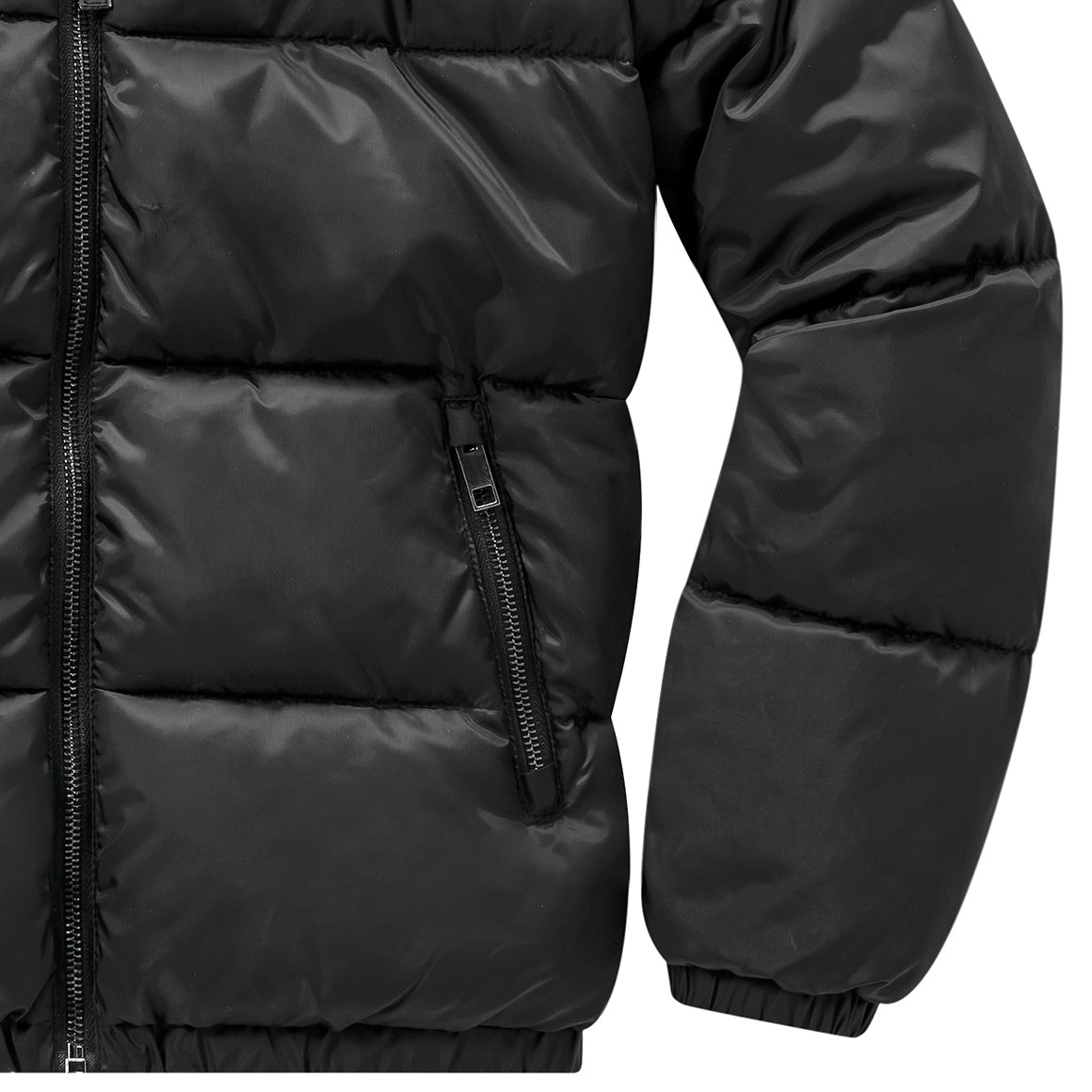 Jungen Steppjacke unifarben