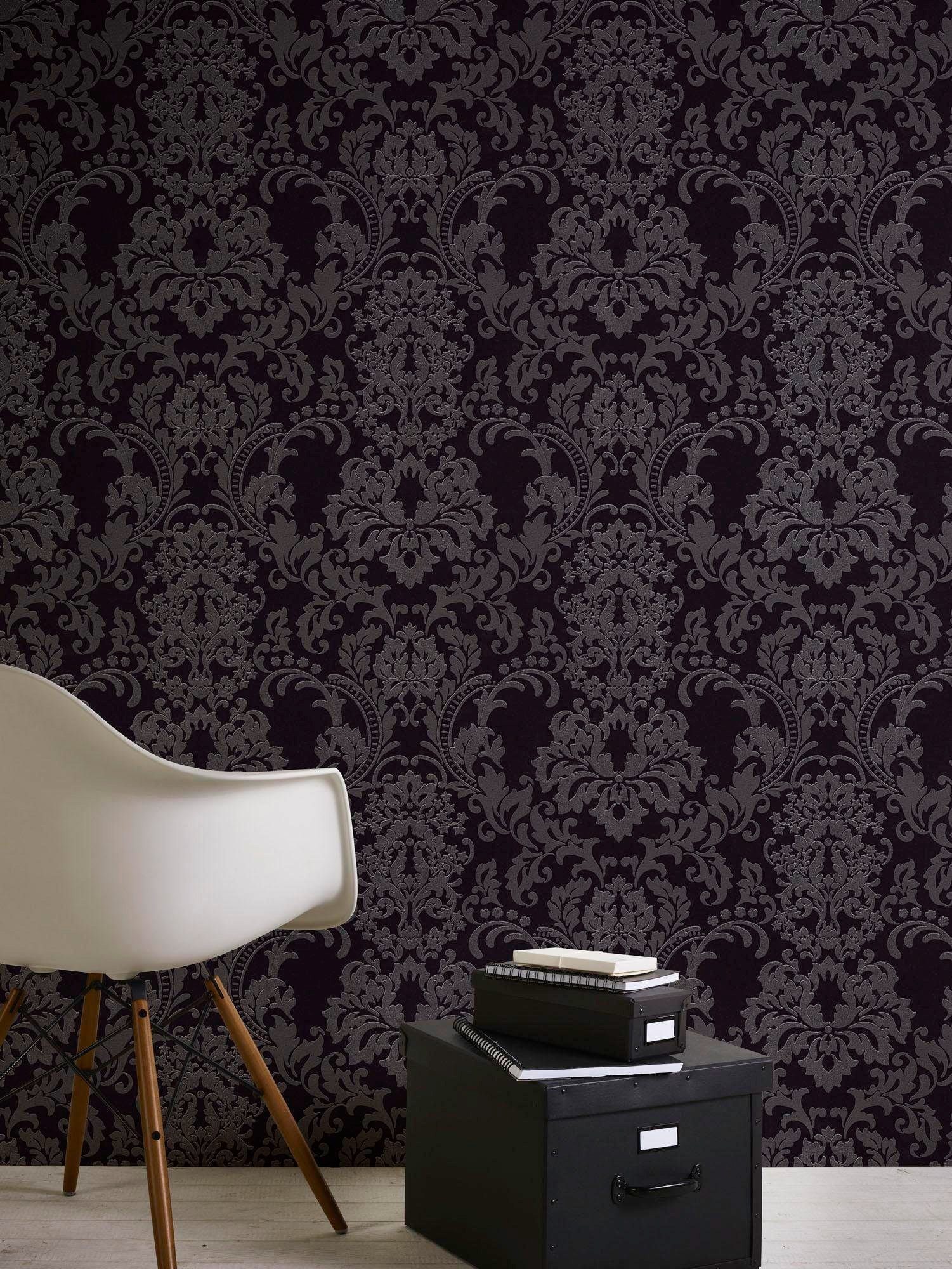living walls Vliestapete Neue Bude 2.0, Barock, Ornament Tapete Barock