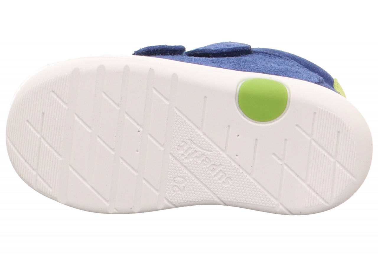 LILLO - Blau/Grün Sneaker low mit Klettverschluss