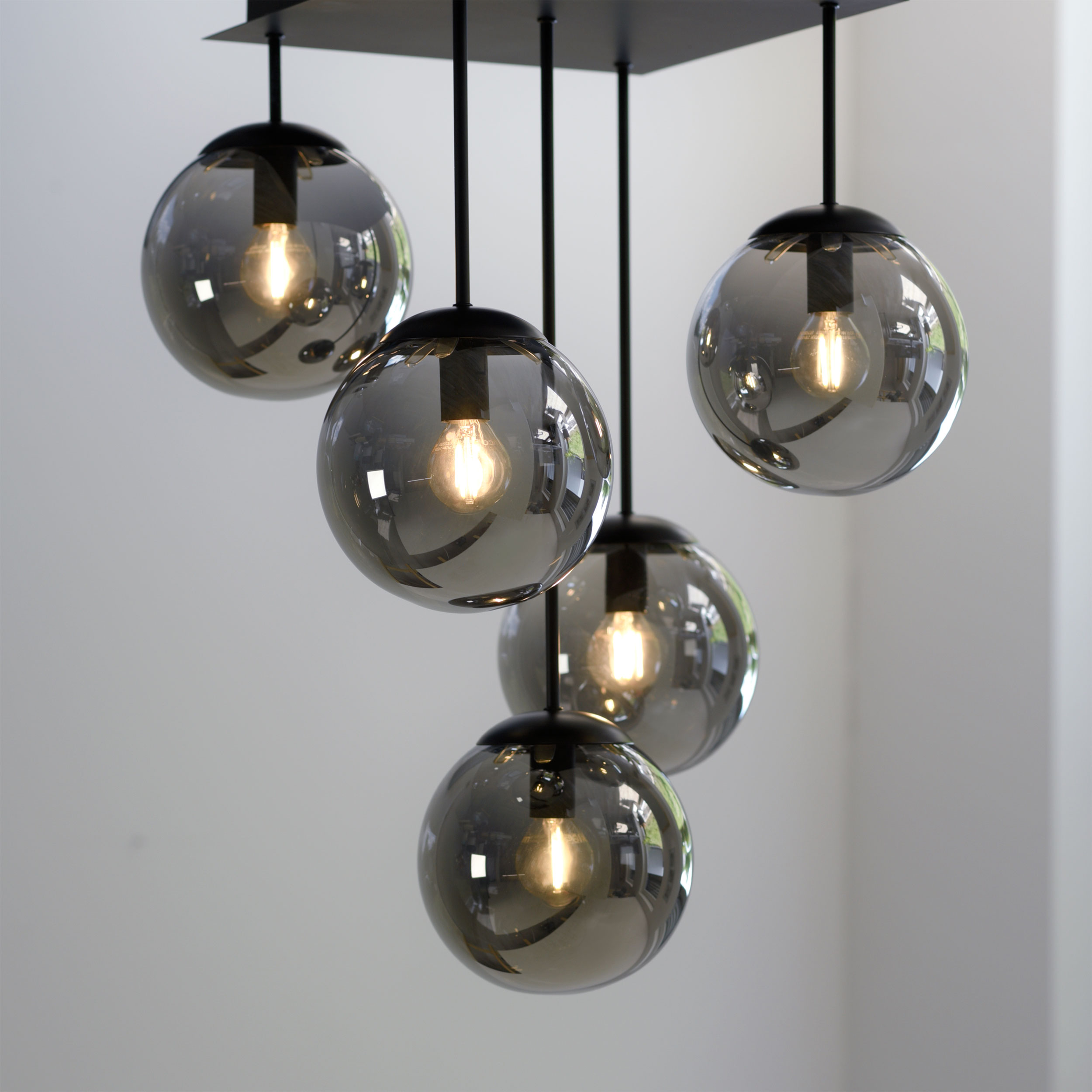 JUST LIGHT.Deckenleuchte 5flg