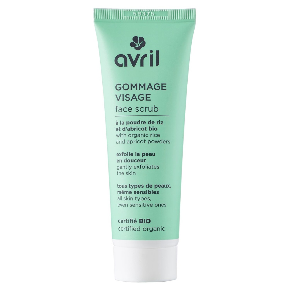 Avril Gommage visage  50ml - Certifié bio Soin visage