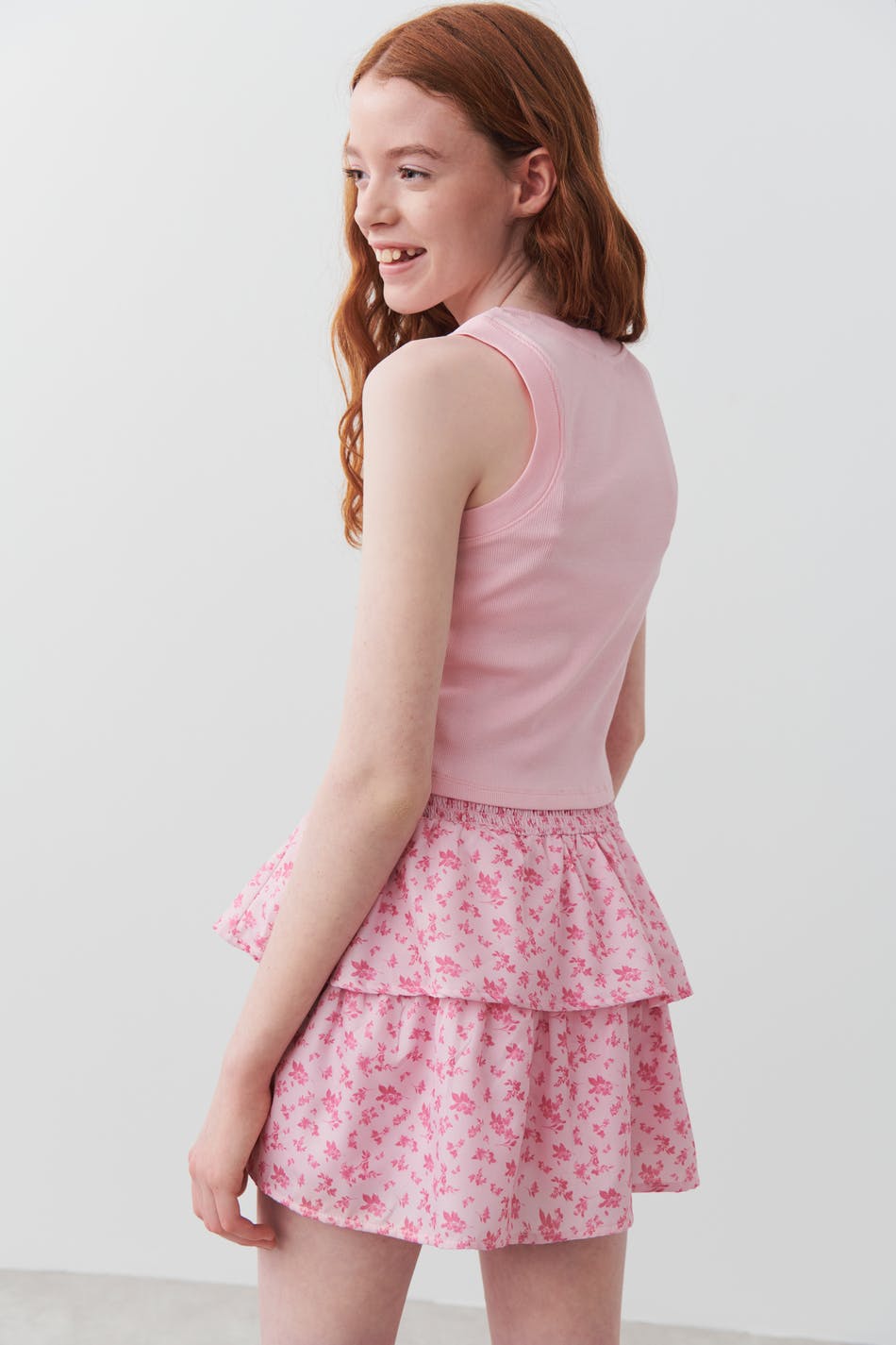 Y frill skirt