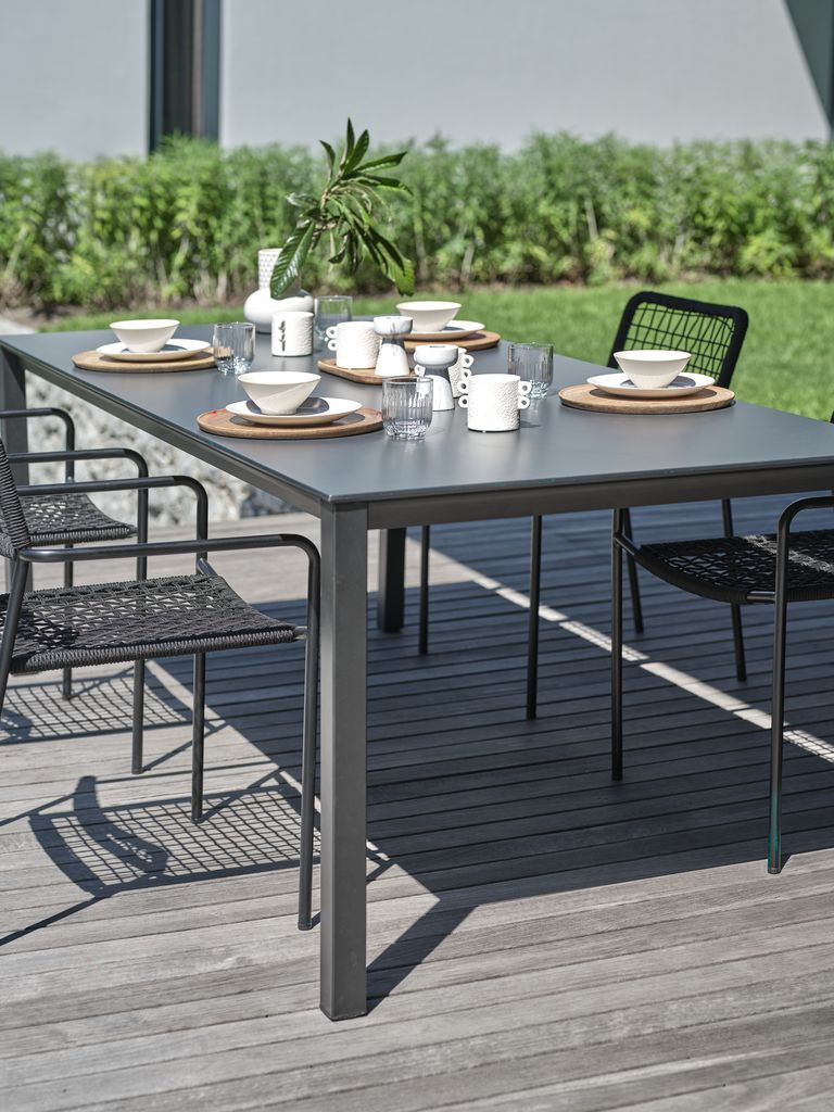 LANGET LANGET hagebord S95xD207 sort