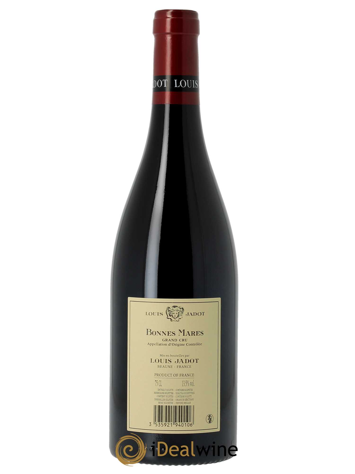 Bonnes-Mares Grand Cru Domaine Louis Jadot  2021 - Lot de 1 Bouteille