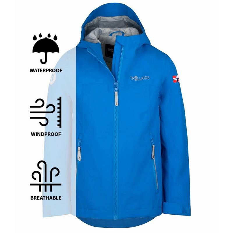 Trollkids Telemark Fahrradjacke Kinder