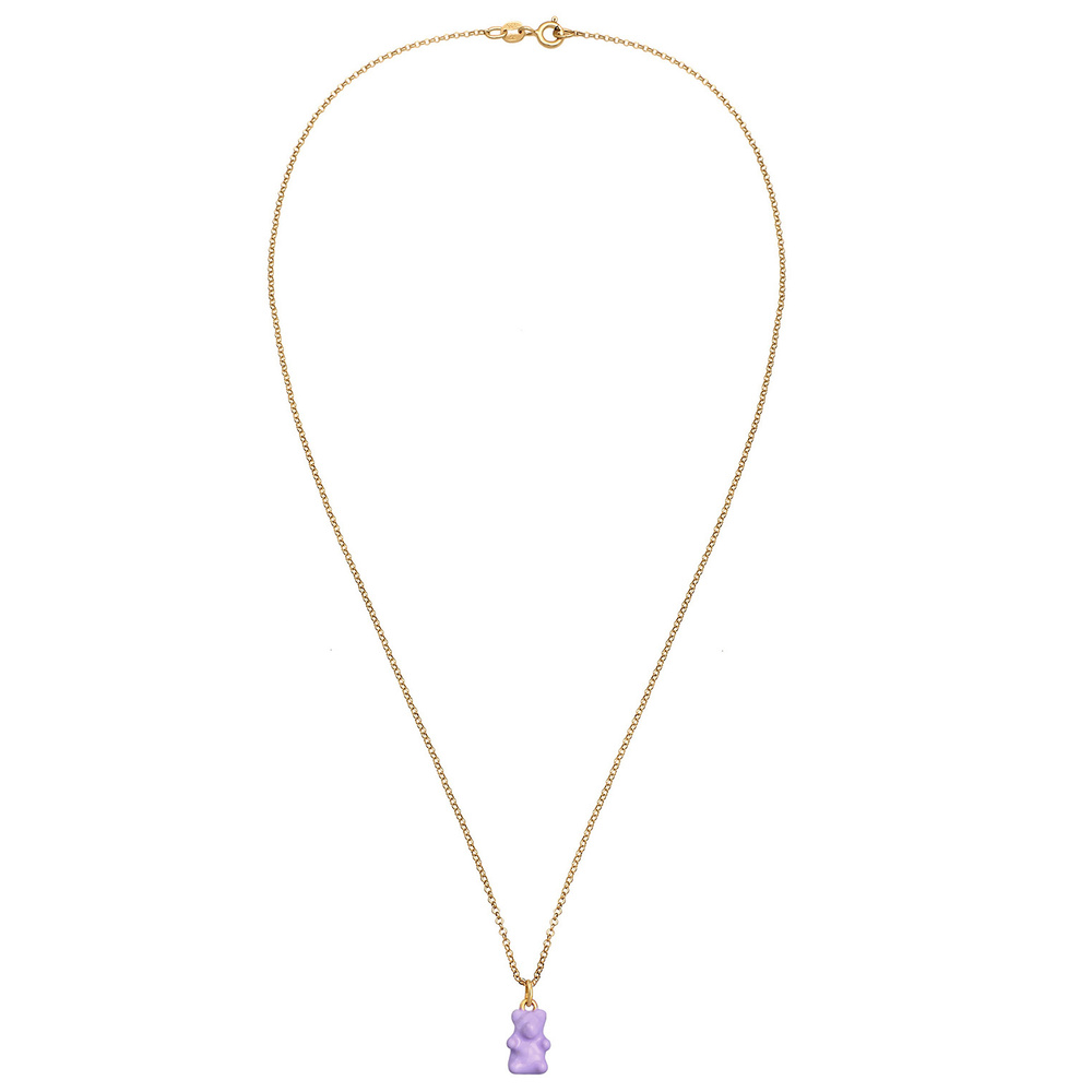 Elli Elli Collier Femmes Pendentif Ours Tendance avec émail en argent sterling 925 pla Bijoux