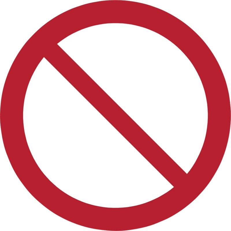 Djois Warnschild Kaffeeecke Klebstoff, einschraubbar PP (Polypropylen) 20 (B) x 0,14 (H) cm 3 Stück
