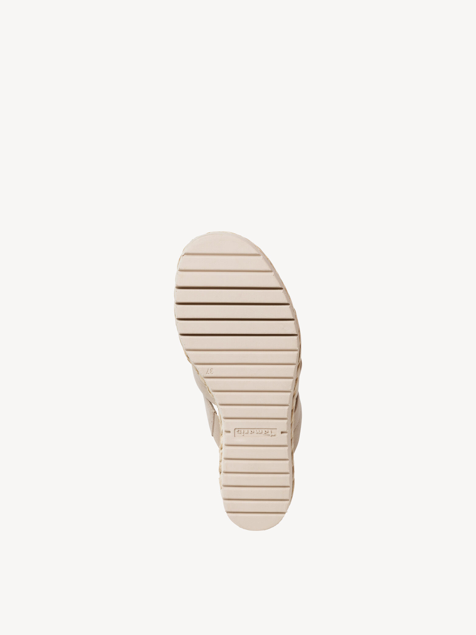 Mule en cuir - blanc