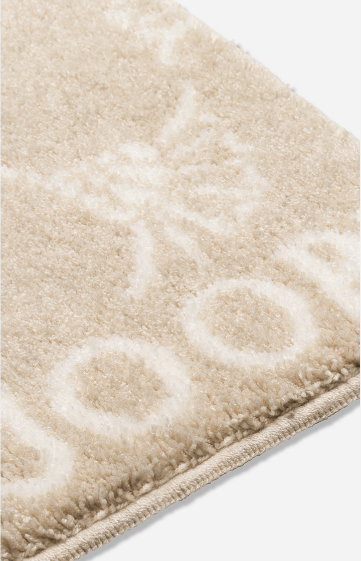 Badteppich JOOP! NEW CORNFLOWER ALLOVER in Natur, 50 x 60 cm