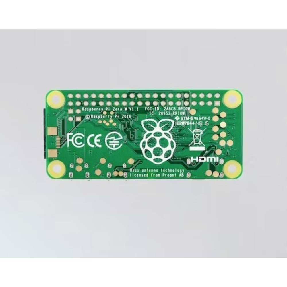 Raspberry Pi Zero W 1 GHz, 512 MB RAM, WLAN, BT Barebone-PC