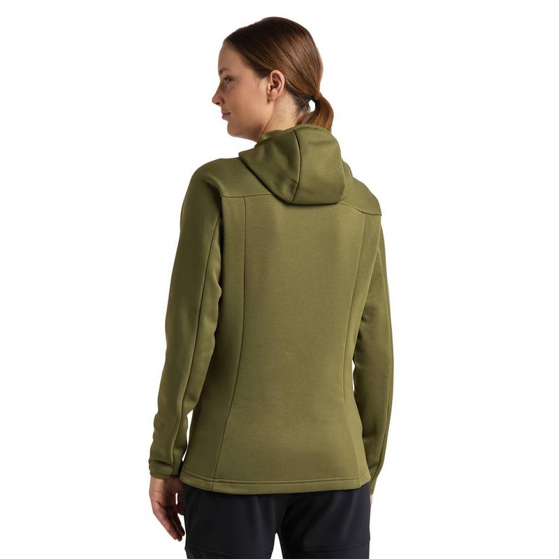 Haglöfs Frost Mid HoodHood Fleecejacke Damen