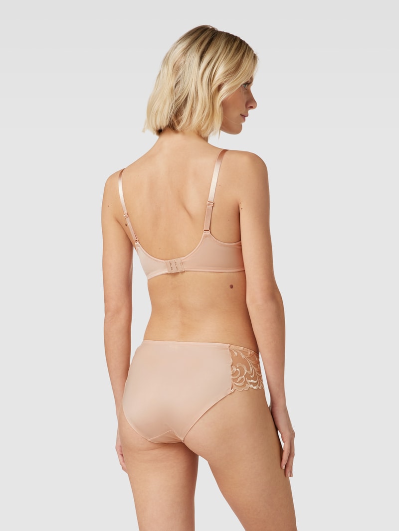 BH mit Spitzenbesatz Modell 'Modern Finesse' in beige