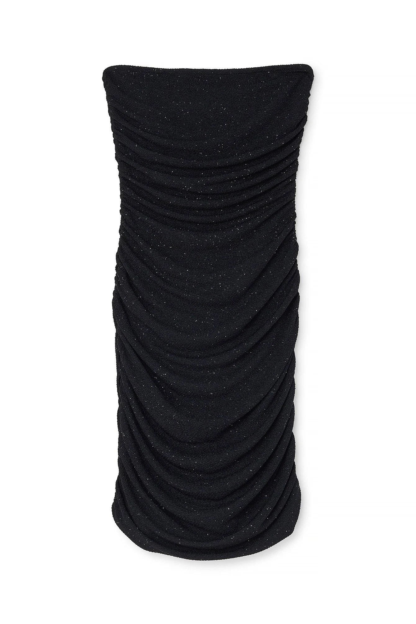 Mini-Schlauchkleid mit Glitzer