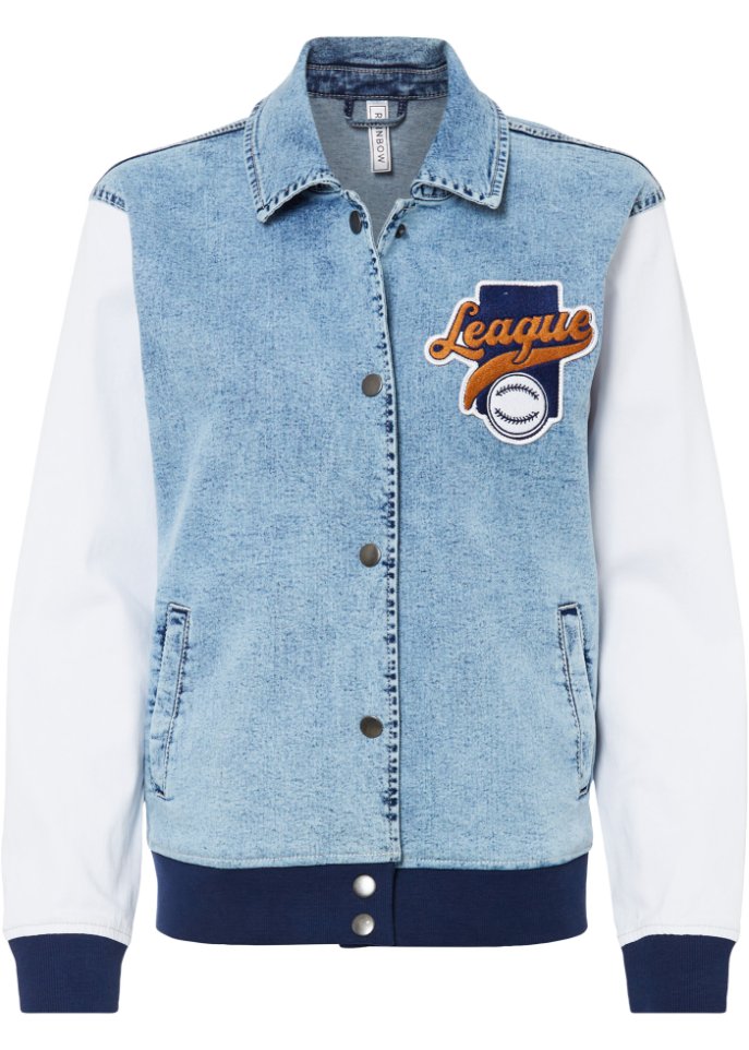 Jeans-Baseballjacke