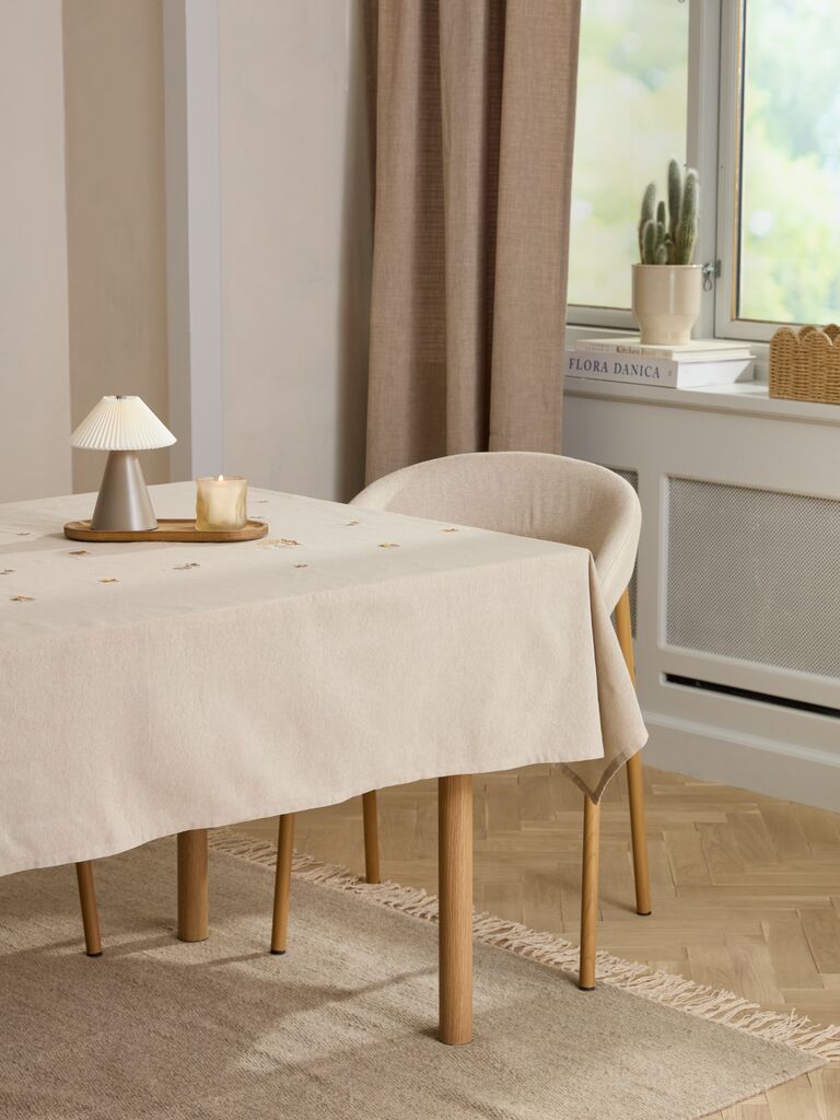 DAGFIOL tablecloth 140x240 gray