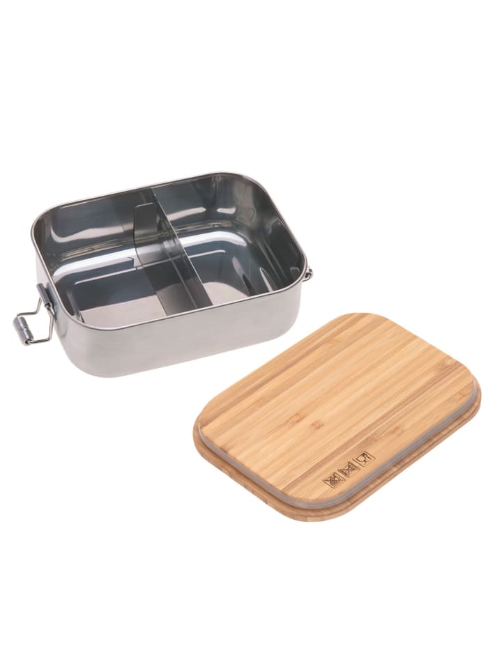 Lässig Lässig Brotdose Kinder - Edelstahl Lunchbox, Bamboo Garden Explorer günstig kaufen onesize