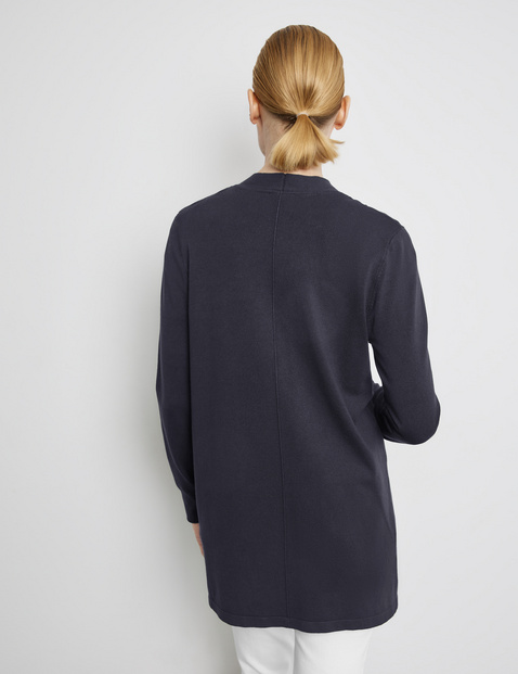 Offene Strickjacke