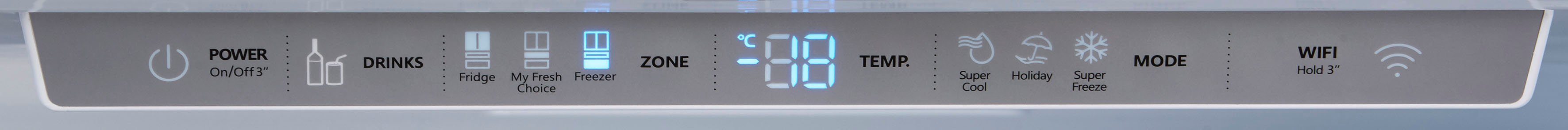 Hisense French Door RF540 RF540N4SBI2, 181,7 cm hoch, 79,4 cm breit
