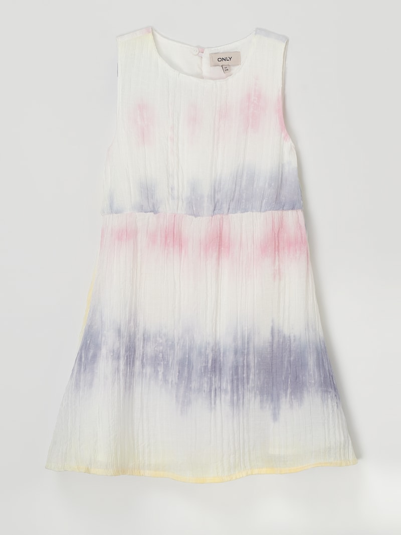 Kleid mit Farbverlauf Modell 'Natasja' in offwhite