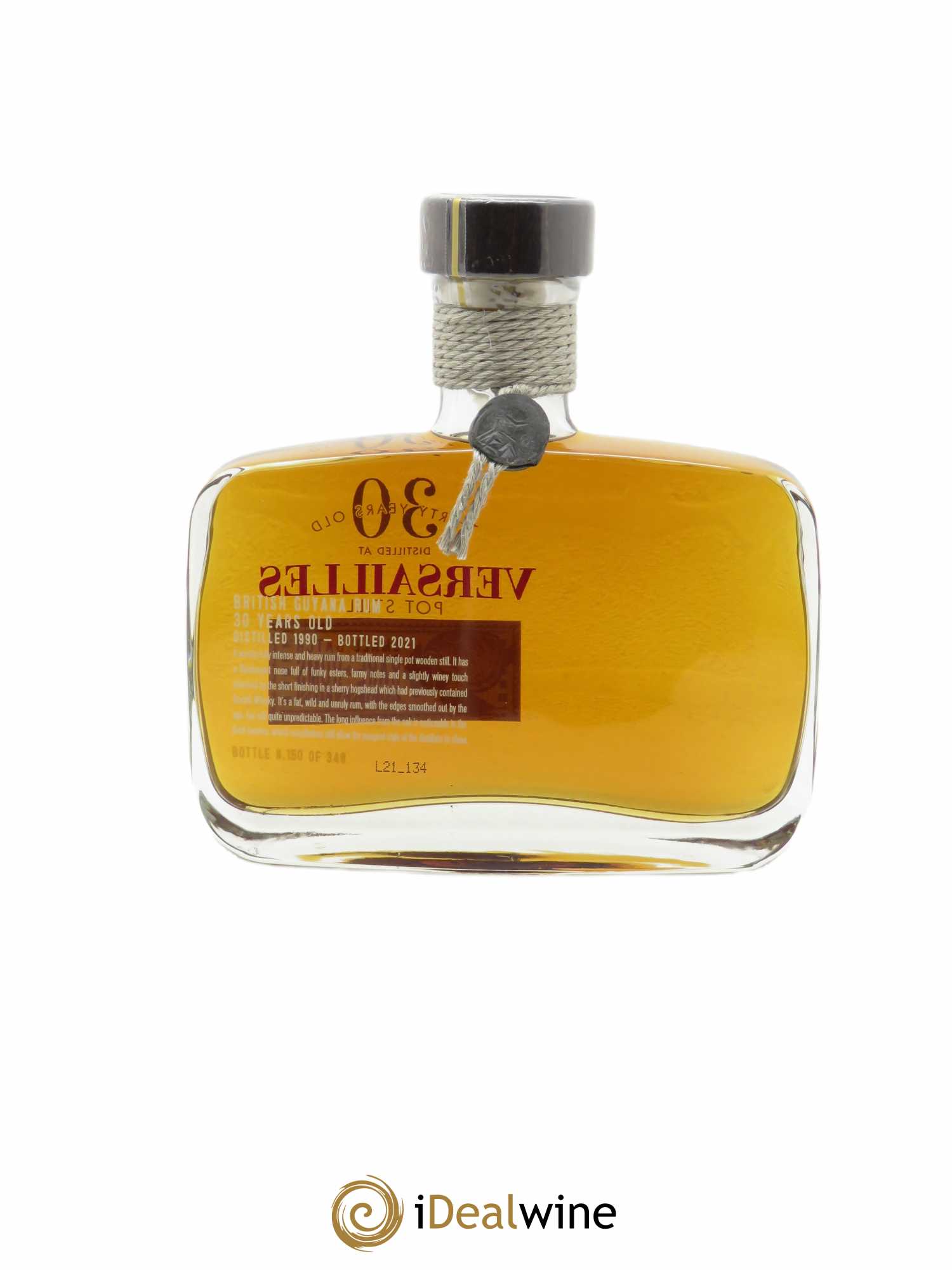 Rum Nation Versailles  1990 - Lot de 1 Bouteille