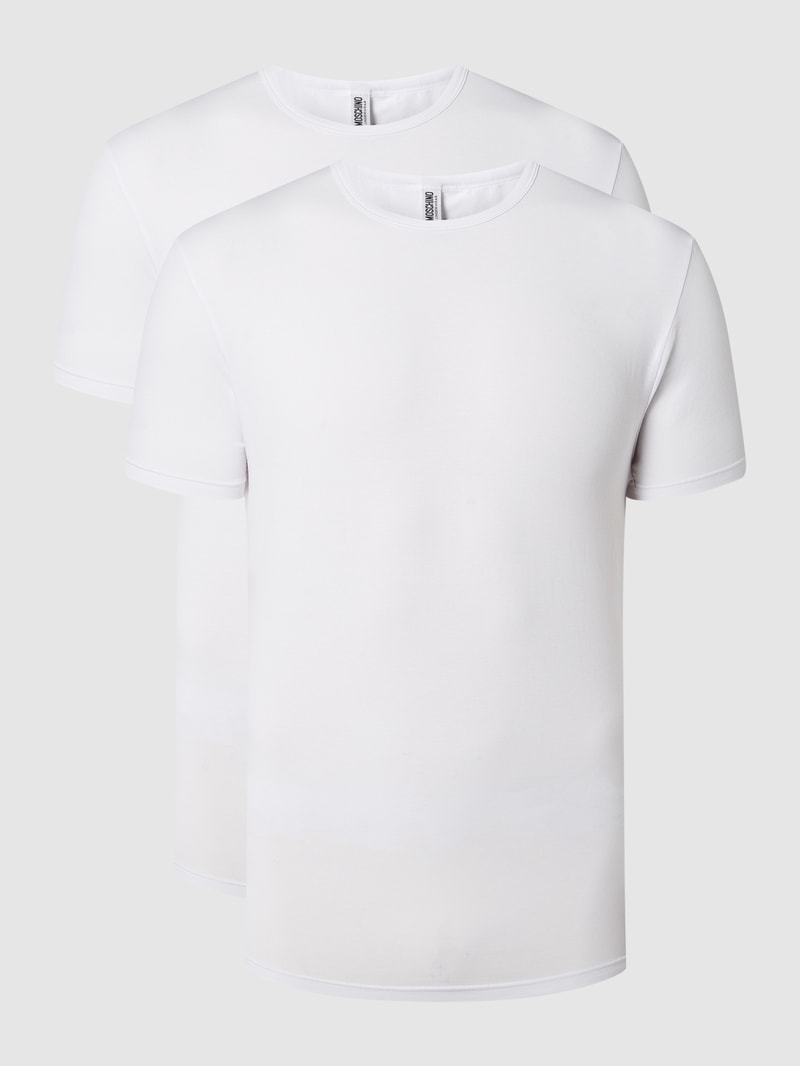 T-Shirt im 2er-Pack in weiß