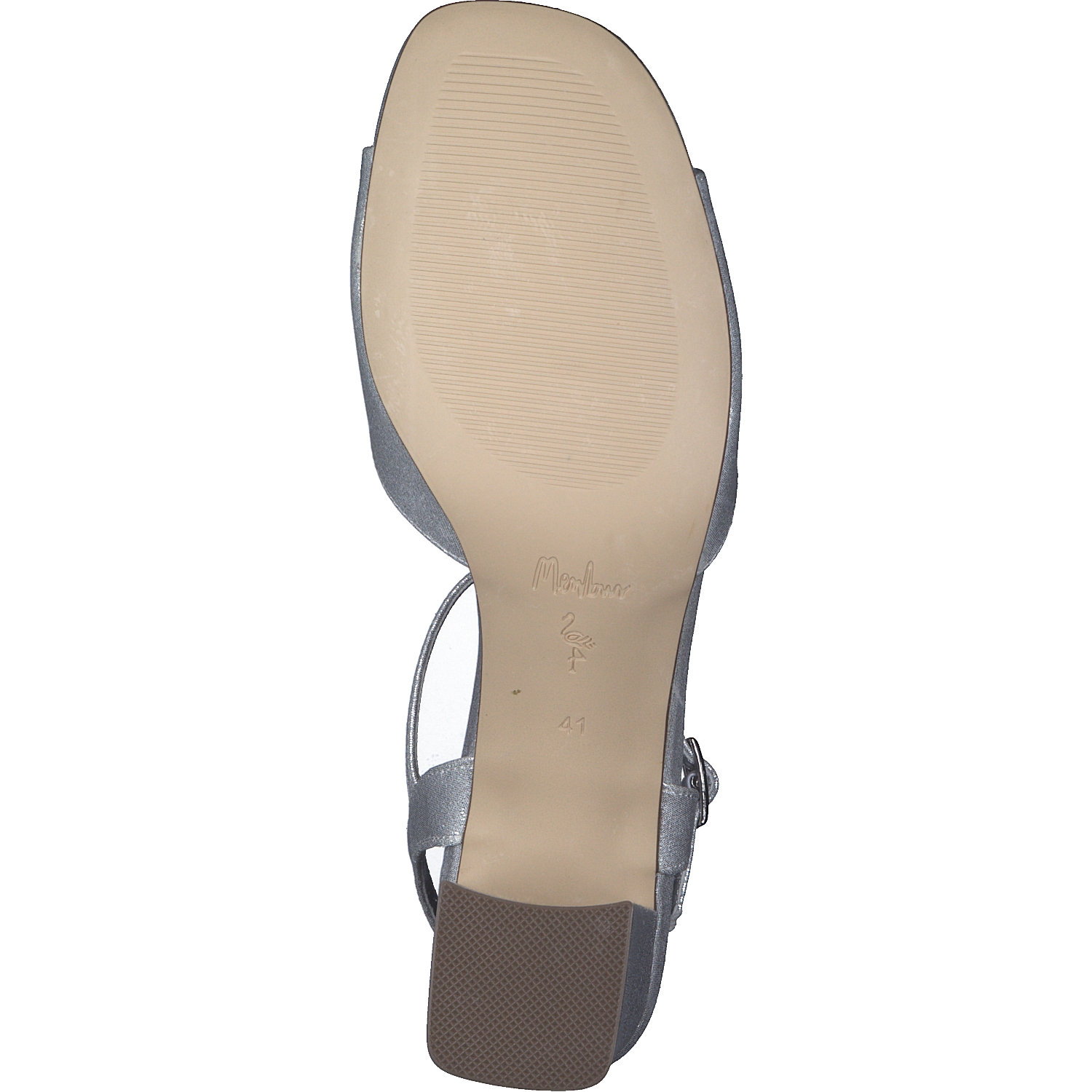 Menbur 25600, Plateau-Sandaletten, Damen, Grau