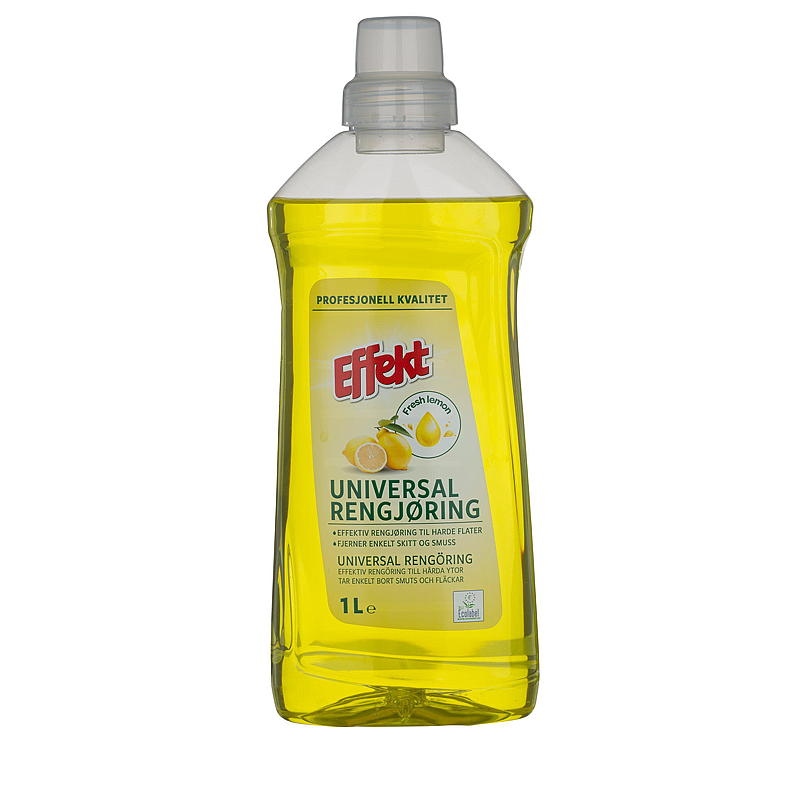 Effekt Rengjøring 1 l Universal, sitron, Effekt