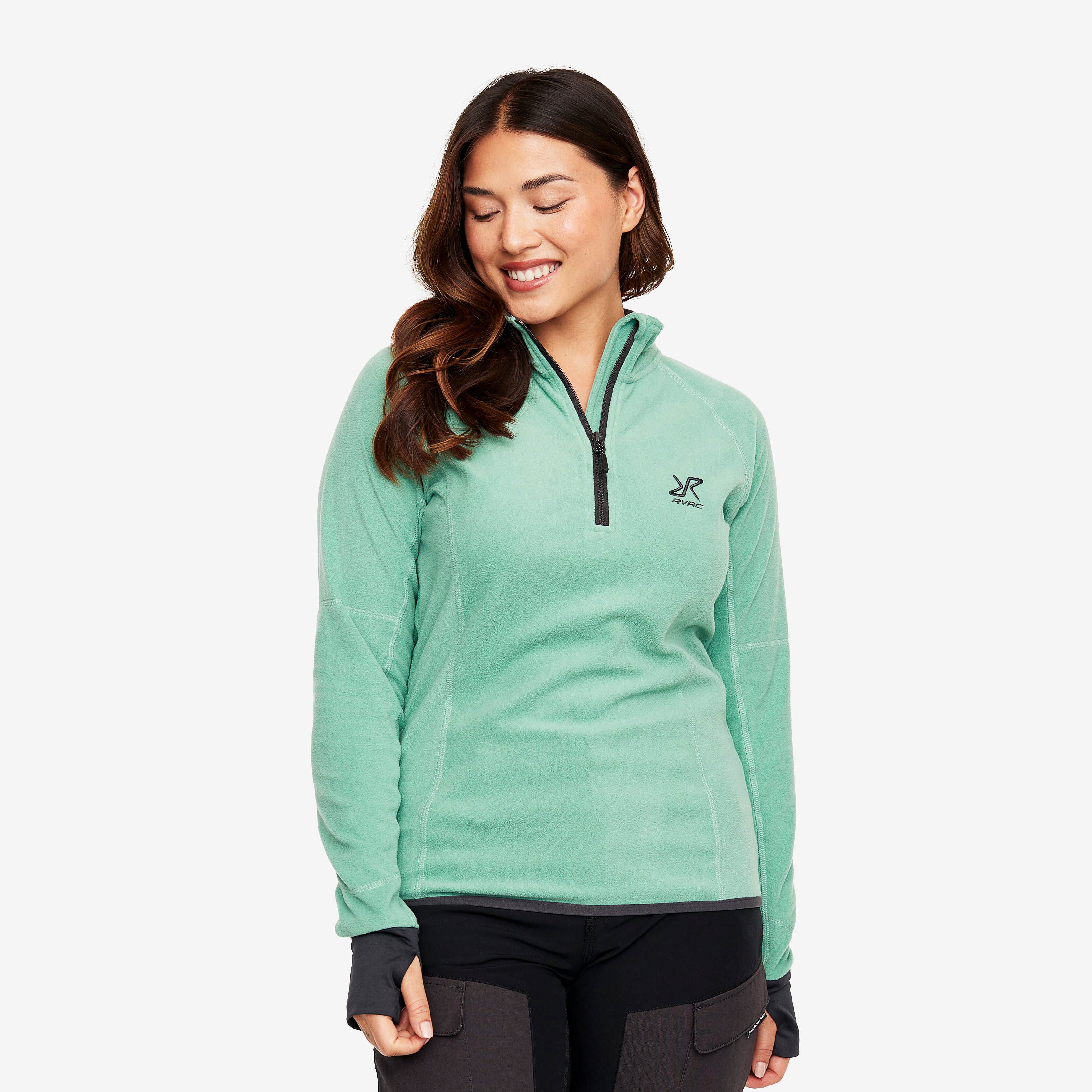 Trekker Fleece Femme Malachite Green