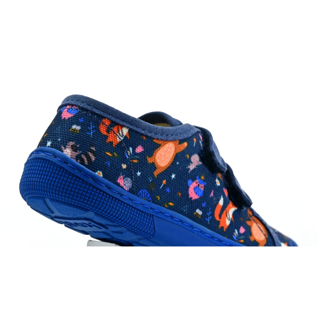 Koel4kids Dud Textile Bear Blue 07M035.50B-170 Barfußsneakers