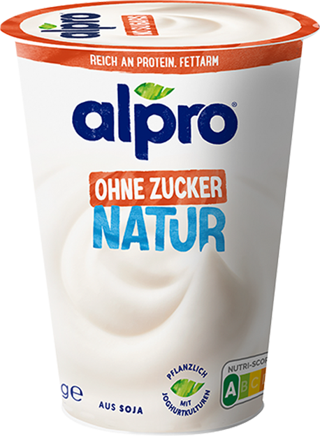 Alpro Soja-Joghurtalternative Natur ohne Zucker