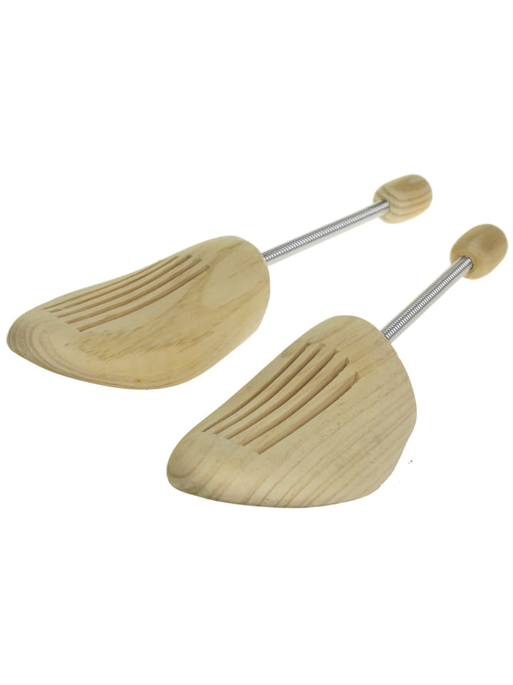 Unbekannt Schuhspanner Holzspiralspanner 1 Paar in natur günstig kaufen