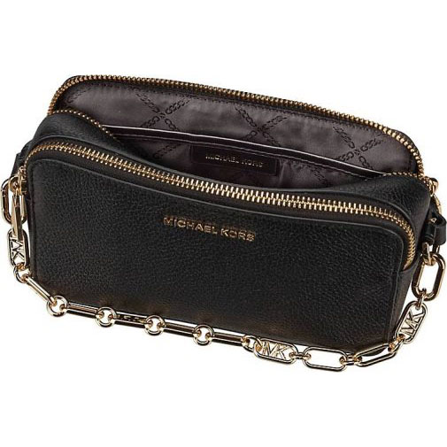 Michael Kors Umhängetasche Jet Set Small Double Zip Camera Chain XBody