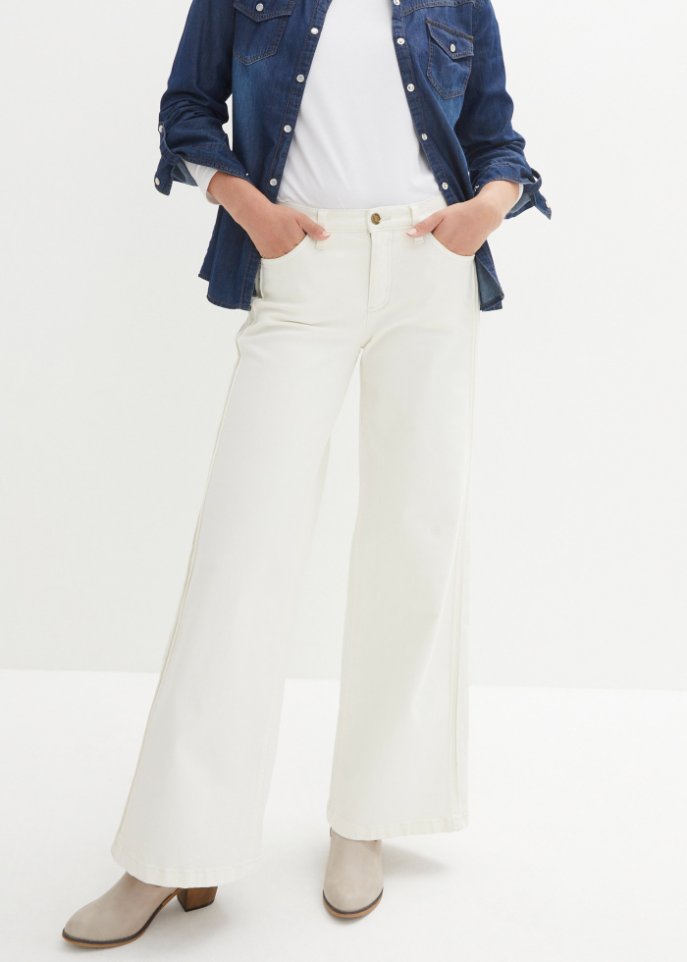 Stretch-Jeans, Wide