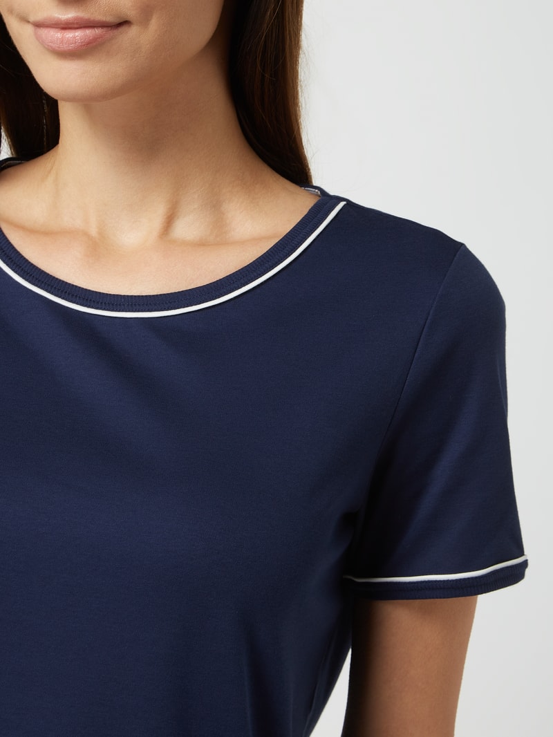 Pyjama aus Baumwolle Modell 'Sweet Dreams' in blau
