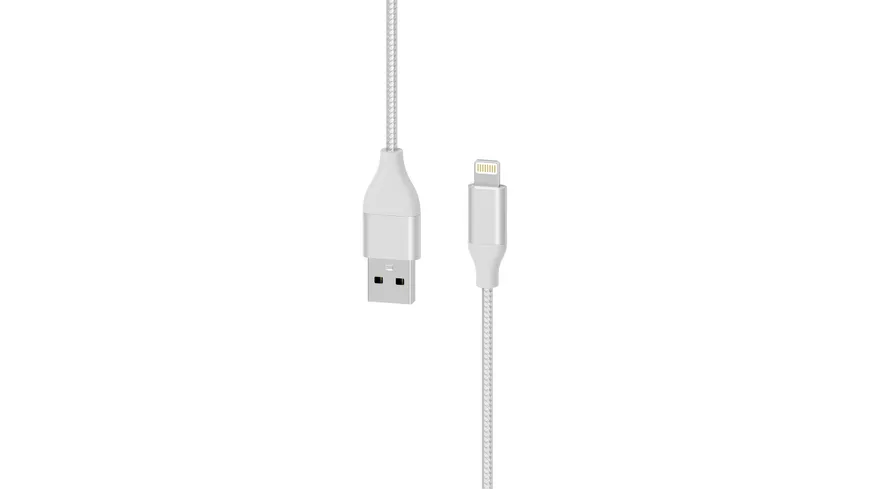 Xlayer Kabel PREMIUM Metallic USB to Lightning 1.5m Silver