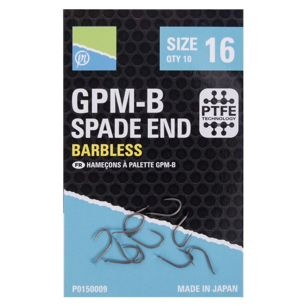 Preston GPM-B mentelės formos kabliai