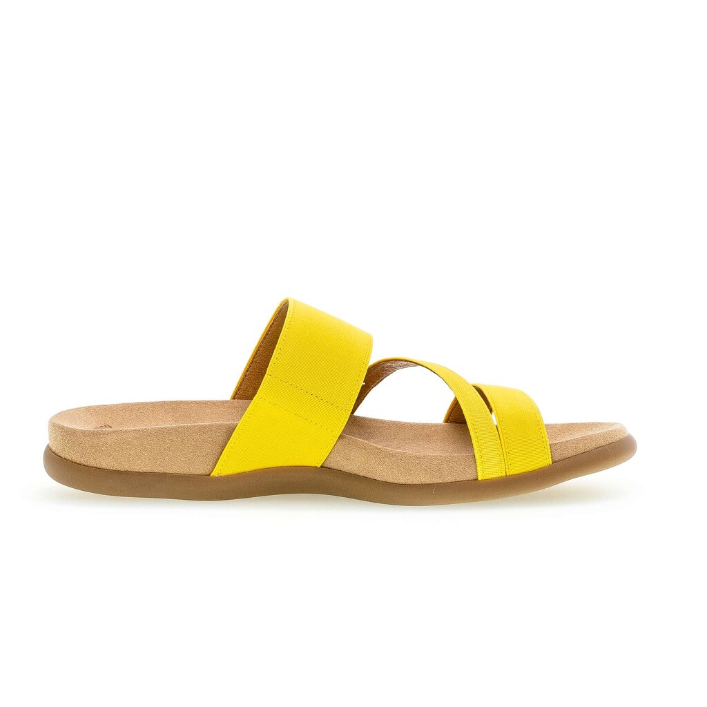 Gabor fashion Pantolette gelb