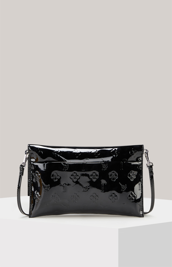 Clutch Decoro Lucente Cadea in Schwarz
