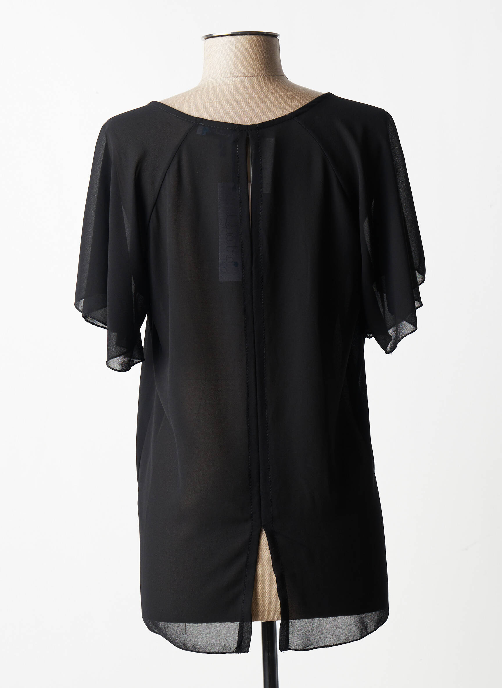 Quattro Tuniquemanchecourte Femme couleur noir
