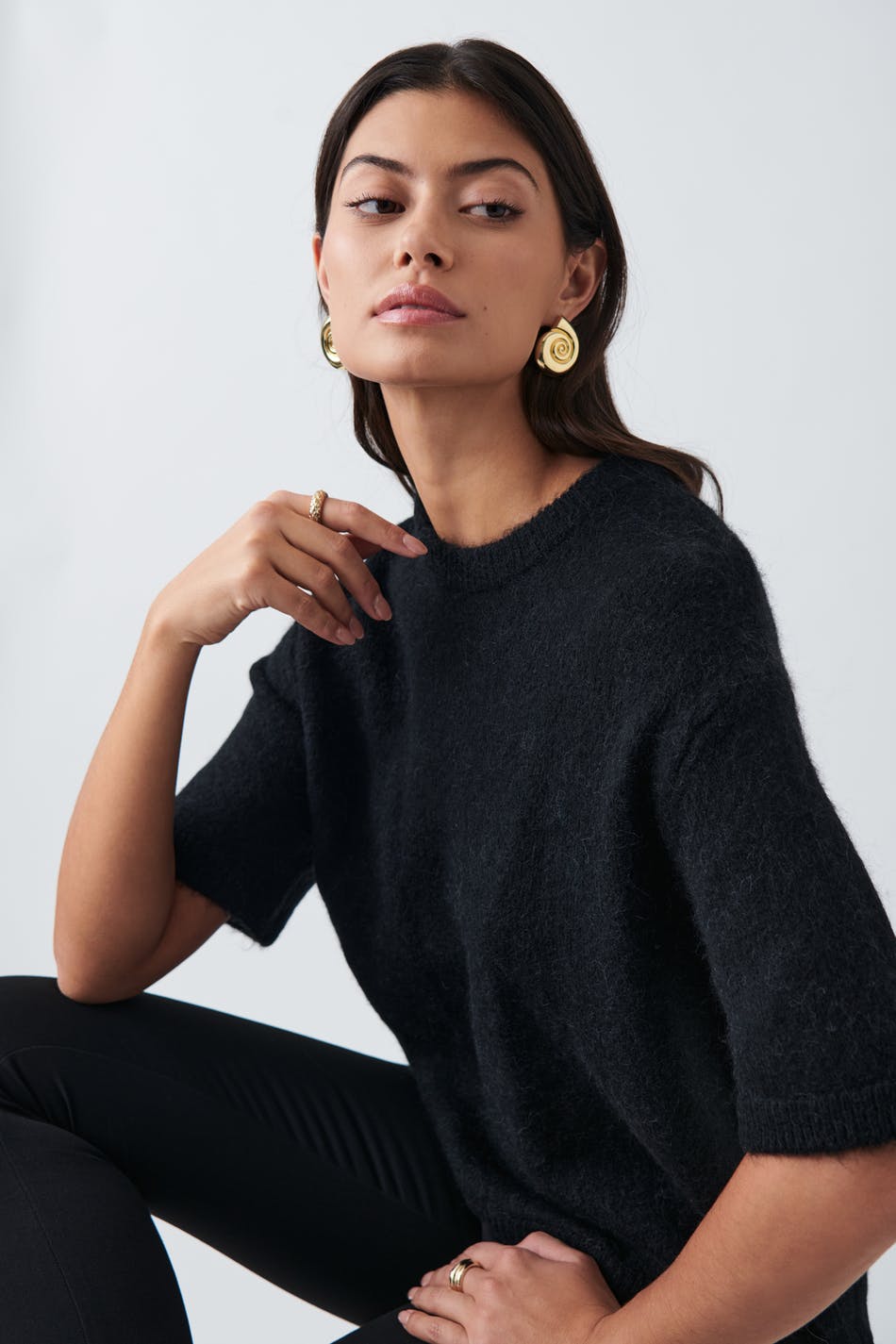Knitted top